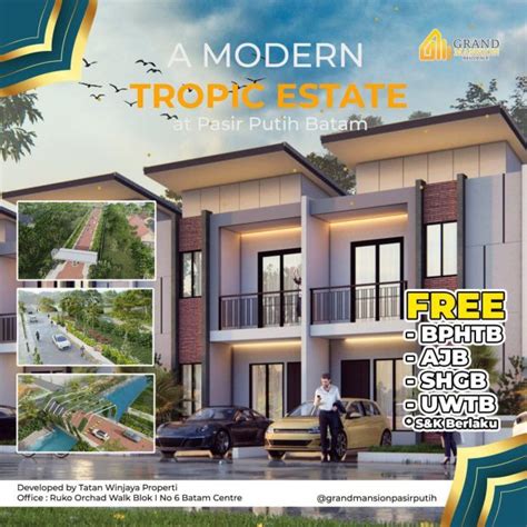 Promo Dijual Rumah Kamar Grand Mansion Pasir Putih Batam Center