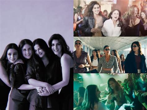 Crew Song Ghagra Tabu Kareena Kapoor Kriti Sanon Set The Dance Floor On Fire In New Track