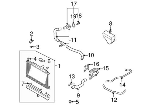 Mazda Cooling System Diagram