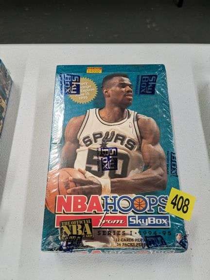 1994 95 Hoops Basketball I Sealed Wax Box South Auction