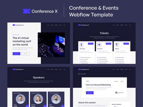 Conference X - Conference HTML5 Responsive Website Template