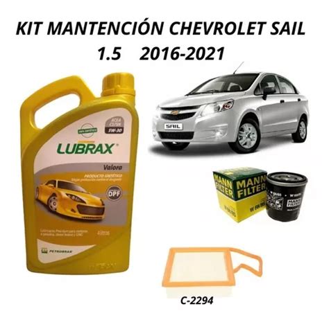 Kit Mantenci N Chevrolet New Sail W Sint Cuotas