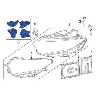 Mercedes Eqs Suv Oem Headlight Components Carid