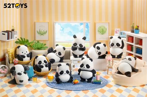 52toys Candybox Panda Roll Daily Series 2 Mô Hình Cao Cấp