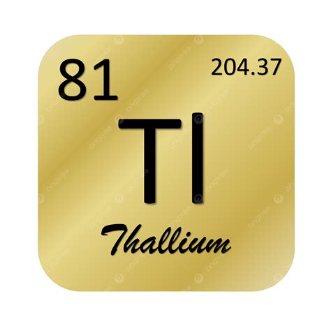 Thallium Element Graphic Soft Substance Laboratory Png Transparent