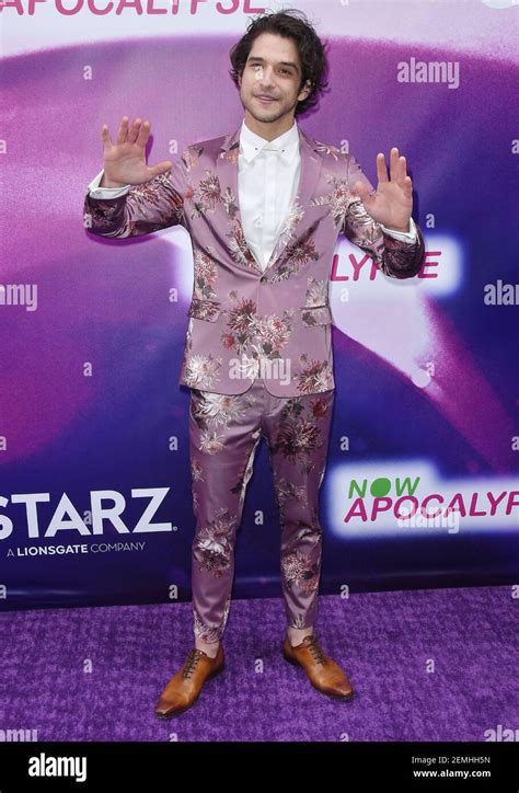 Tyler Posey Arrives At The Now Apocalypse Los Angeles Premiere Held