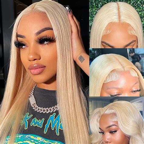 Amazon 613 Lace Front Wig Human Hair 13x6 HD Transparent Straight