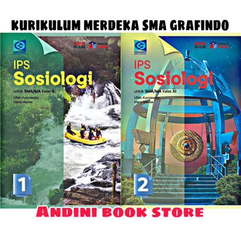 Jual Buku Sosiologi Kelas Sma Ma Grafindo Kurikulum Merdeka