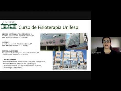 Curso De Fisioterapia Campus Baixada Santista YouTube