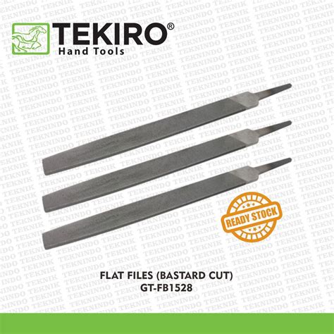 Jual Tekiro Kikir Plat Bastard Cut Kasar Ukuran 12 Inch Type GT