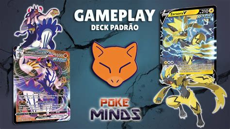 Pok Mon Tcg Urshifu Golpe Fluido Vmax Zeraora V Deck Gameplay