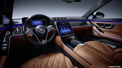 2021 Mercedes-Benz S-Class (Color: Leather Siena Brown) - Interior ...