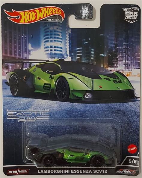 Hot Wheels Premium Lamborghini Essenza Scv