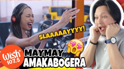 Maymay Entrata Performs Amakabogera LIVE On Wish 107 5 Bus FIRST