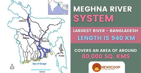 Meghna River Map Tributaries Dams UPSC Newscoop IAS