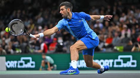 Novak Djokovic Rallies Past Andrey Rublev In Paris ATP Tour Tennis