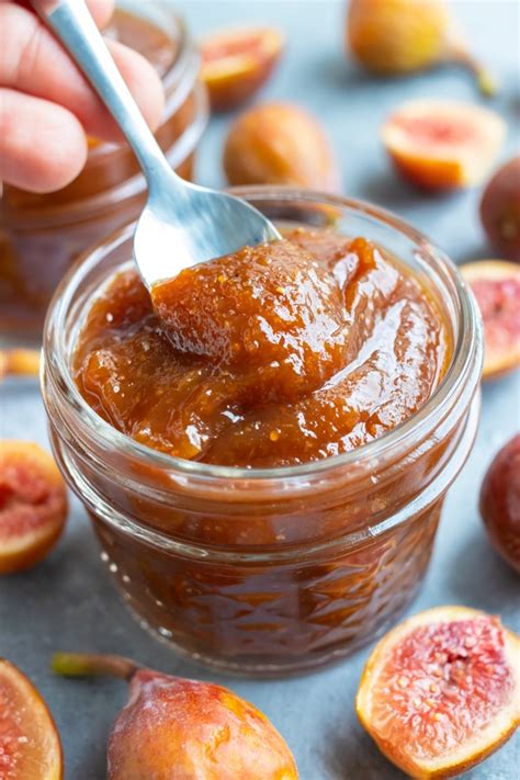 Homemade Fig Jam Recipe Quick And Easy Evolving Table