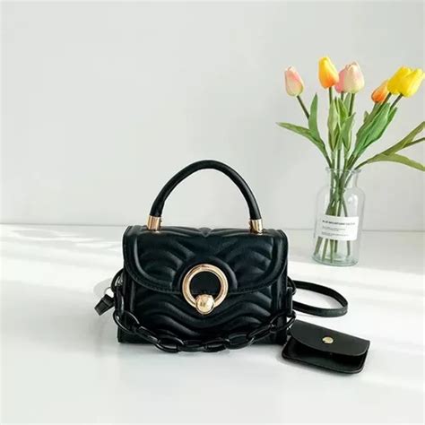 Bolsinha Mini Bag Pequena Elegante Shoulder Bag Corrente Mercadolivre