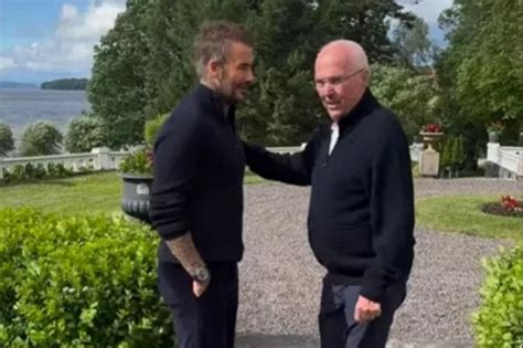 David Beckham Shares Poignant Video And Message After Passing Of Sven