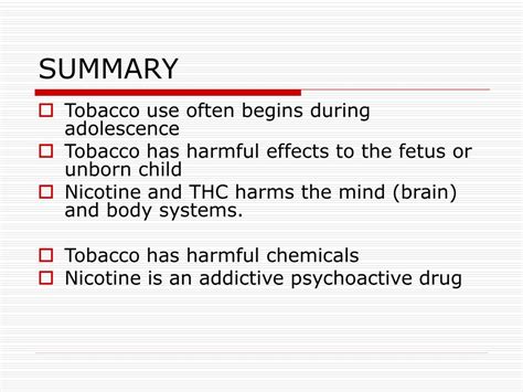 PPT - HARMFUL EFFECTS OF TOBACCO USE PowerPoint Presentation, free ...