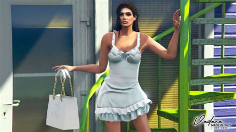 Olivia Dress For Mp Female Gta5