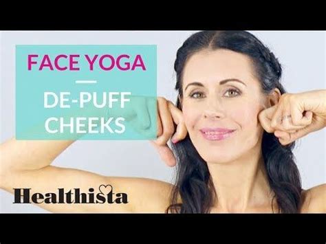 Reduce Puffy Cheeks Anti Ageing Face Yoga In Seconds Youtube