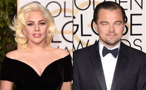 Leonardo DiCaprio Lady Gaga Laughed About Their Golden Globes Moment