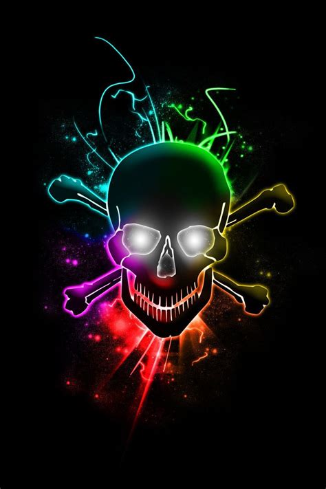 Colorful Skull Wallpapers 4k HD Colorful Skull Backgrounds On