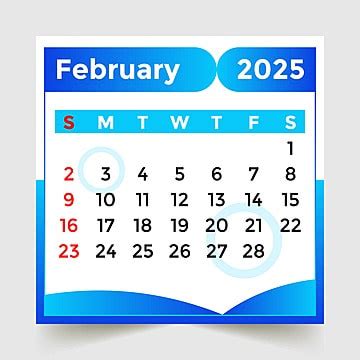 календарь на февраль 2025 года вектор рисунок Шаблон для скачивания на ...