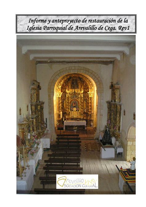 Pdf Informe Y Anteproyecto De Restauraci N De La Iglesia