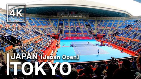 4KTOKYO Rakuten Japan Open At Ariake Coliseum Japan Walking Tour