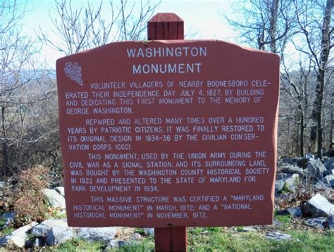 The History Of The First Washington Monument Nspirement