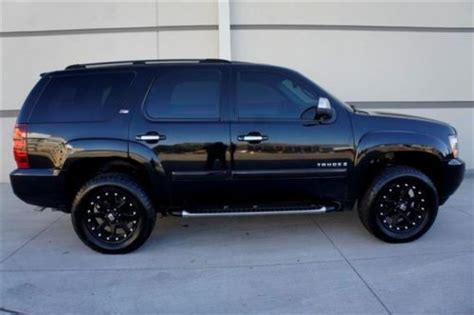 Sell Used Custom Lifted Chevy Tahoe Z71 4x4 Nav Cam Blackblack 20 Inch