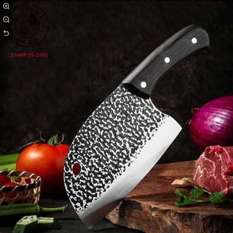 Tse Japanese Kitchen Knife Handmade Forged Knife Hammer Stainless Chef