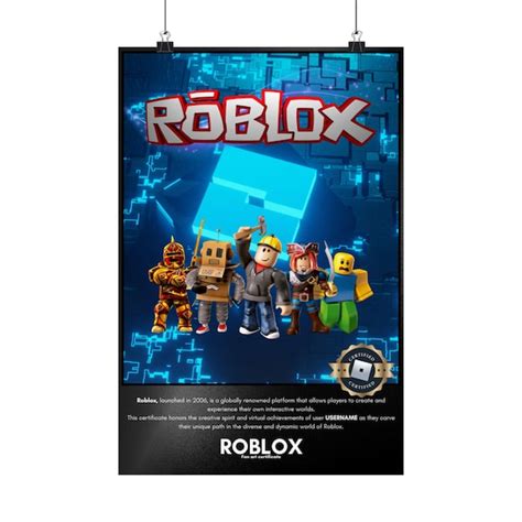 Roblox Wall Art Etsy Uk