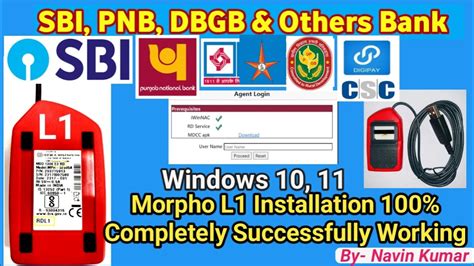 Morpho L1 RD Service Installation Windows 10 11 Morpho L1 RD Service