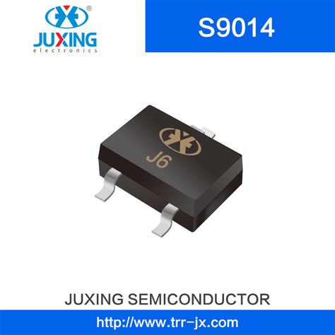 Juxing S9014 50V100mA Sot 23 Plastic Encapsulate Switching Transistors