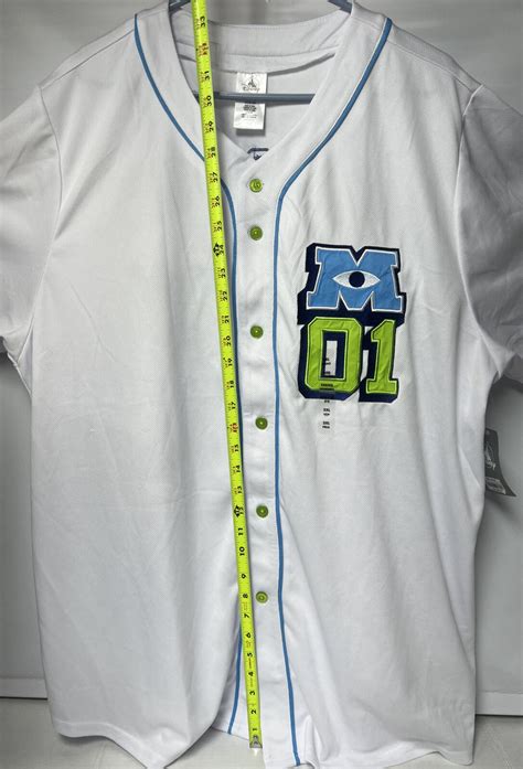 Disney Pixar Monsters Inc Mike Wazowski Baseball Jersey For Adults