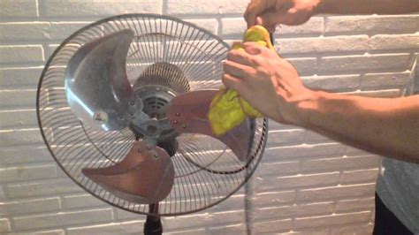 Cómo limpiar el ventilador de pie YouTube