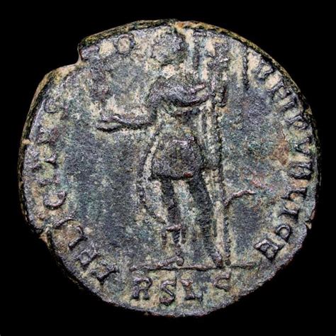 Roman Empire Magnentius 350 353 Ad Bronze Maiorina 606 G 21 Mm