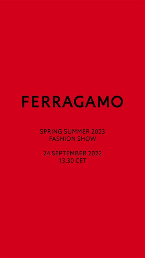 同步收看！ferragamo 2023春夏米蘭時裝騷直播 Elle Hk