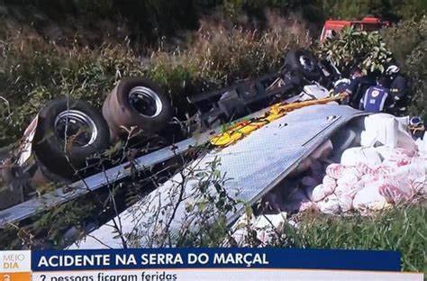 Conquista Grave Acidente Na Serra Do Marçal Deixa Duas Pessoas Presas