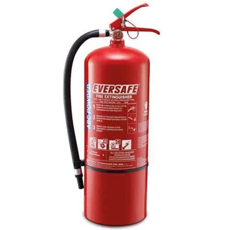 EVERSAFE 9kg Dry Powder Fire Extinguisher EC 9 Kitchen Equipment