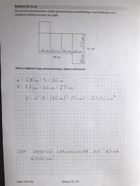 Egzamin Smoklasisty Matematyka Odpowiedzi Arkusze Cke I