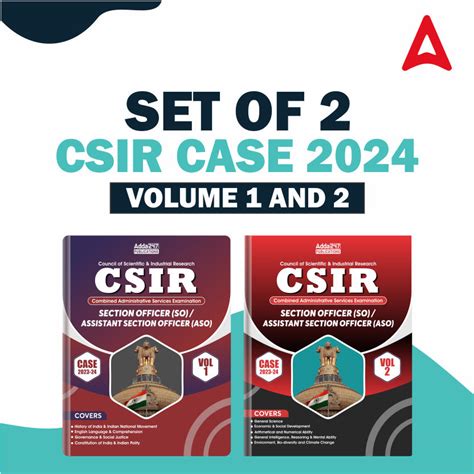 A comprehensive guide of csir section officer (so) / assistant section officer (aso) vol 1 + 2 ...