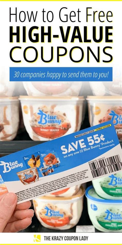 49 Companies That Ll Send You Free Coupons By Mail Just Ask Free