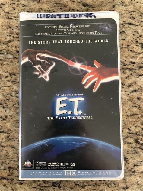 E T The Extra Terrestrial VHS 1996 Clamshell 96898286435 EBay