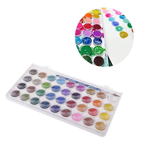 Künstler Aquarell Malkasten Wasserfarben Palette