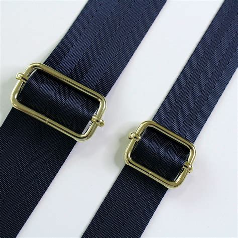 Solid Seat Belt Webbing Navy My Handmade Space