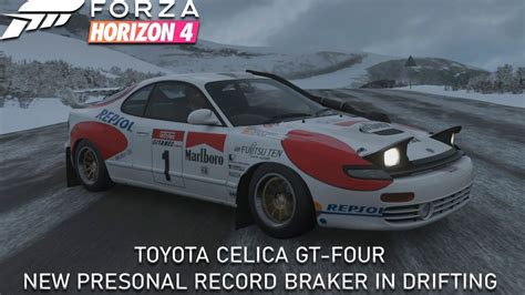 Forza Horizon 4 Toyota Celica GT FOUR New Personal Record Braker In